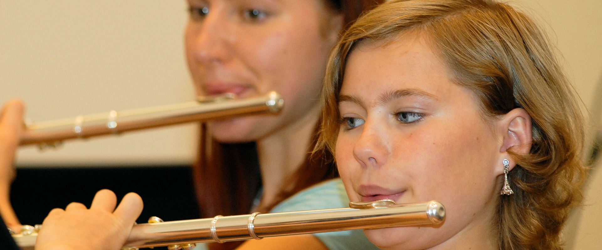 Transverse flute lessons in the music school Bertheau & Morgenstern
