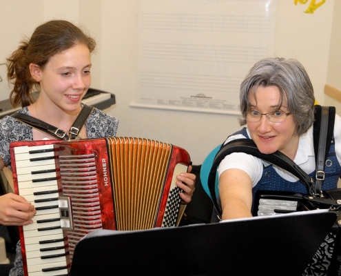 Accordion lessons