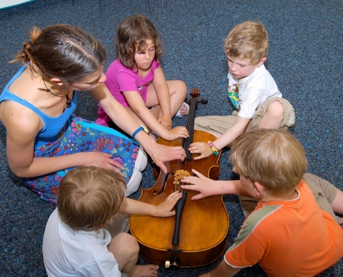 Instrumentenkarussell in der Musikschule Behm • Bertheau & Morgenstern