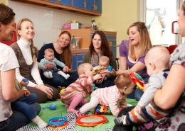 Musik mit Eltern und Kleinkindern in der Musikschule Behm • Bertheau & Morgenstern