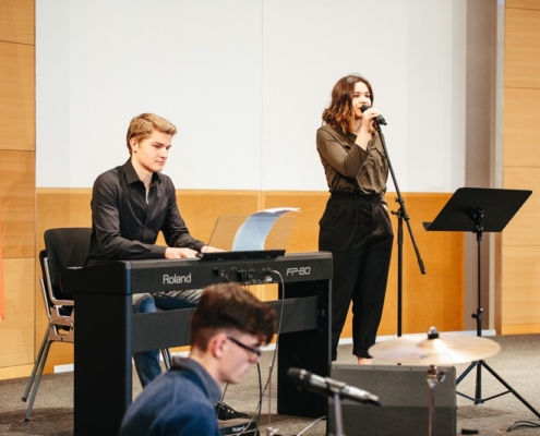 Music school Behm • Bertheau & Morgenstern guest for graduates ceremony at IHK Brandenburg on 03.29.2019