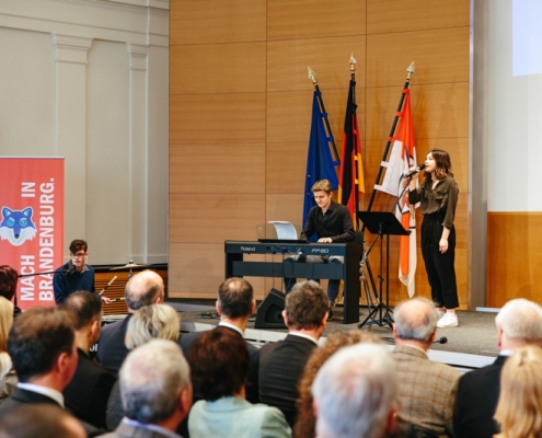 Music school Behm • Bertheau & Morgenstern guest for graduates ceremony at IHK Brandenburg on 03.29.2019