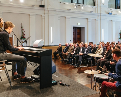Music school Behm • Bertheau & Morgenstern guest for graduates ceremony at IHK Brandenburg on 03.29.2019
