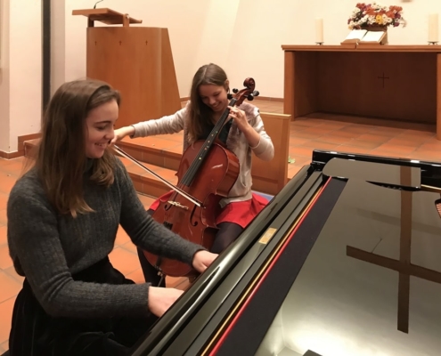 Fingerspitzengefühl" concert in the Versöhungskirche