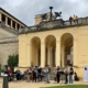 The BigBand of the music school on the Pfingstberg in Potsdam on September 5th, 2021