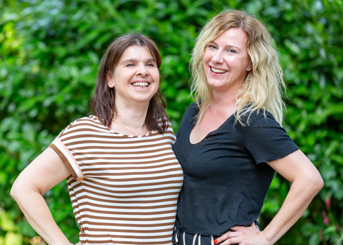 Nicole Volland & Pauline Sopek - Empfang In Potsdam